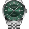 Raymond Weil Freelancer Green Dial SS Watch, 42mm