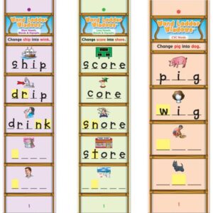Really Good Stuff Word Ladder Card Sets by Really Good Stuff