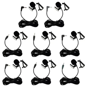 Replacement Microphone Mic 2.5mm/3.5mm Long Cable Assembly for All Car Stereo/Mono DVD Player Radio Navigation