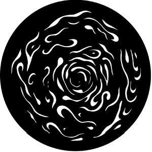 Requiem - Stock Gobo for Gobo Light Projectors - Choose your size!