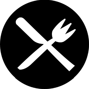 Restaurant - Stock Gobo for Gobo Light Projectors - Choose your size!