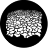 River Bed - Stock Gobo for Gobo Light Projectors - Choose your size!