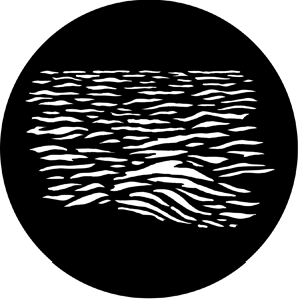River - Stock Gobo for Gobo Light Projectors - Choose your size!