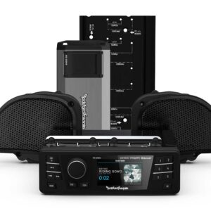Rockford Fosgate 1998-2013 Harley-Davidson Road Glide PMX Stage-2 Speaker Kit (Gen-3)