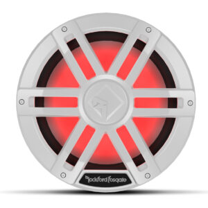 Rockford Fosgate M1 12" DVC 4-Ohm Color Optix White Marine Subwoofer