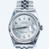 Rolex Pre-Owned Oyster Perpetual Datejust 36mm Stainless Steel Silver Dial Mens Watch