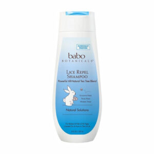 Rosemary Tea Tree Lice Repel Shampoo 8 oz by Babo Botanicals