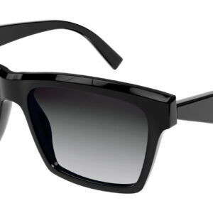 Saint Laurent Monogram Black Sunglasses, Grey Gradient Lenses, 56mm
