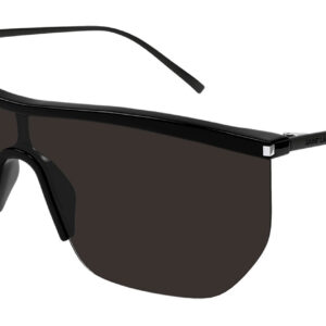 Saint Laurent New Wave Black Sunglasses, Black Lenses, 99mm