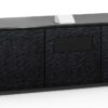 Salamander Designs Chameleon Collection Chicago 237S EPS Black Oak w/ Black Solid Surface Top Projector Integrated Cabinet