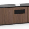 Salamander Designs Chameleon Collection Siena 237S EPS Medium Walnut w/ Black Solid Surface Top Projector Integrated Cabinet