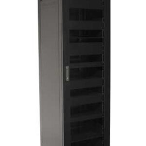 Sanus 85" Tall Black AV Home Theater Equipment Rack