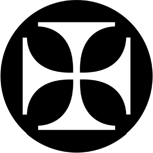 Saxon Cross - Stock Gobo for Gobo Light Projectors - Choose your size!