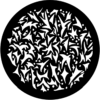 Sharp Breakup (Medium) - Stock Gobo for Gobo Light Projectors - Choose your size!