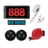 Simple Fast Food Restaurant Wireless Customer Queue Manage System Ticket Dispenser Guest Paging System