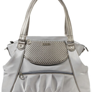 Skip Hop Studio Select Day-to-Night Diaper Satchel - Pewter