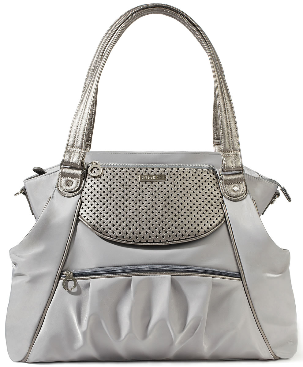 Skip Hop Studio Select Day-to-Night Diaper Satchel - Pewter Skip Hop Studio Select Day-to-Night Diaper Satchel - Pewter