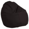 SoftScape Dew Drop Bean Bag - Black by Factory Direct Partners