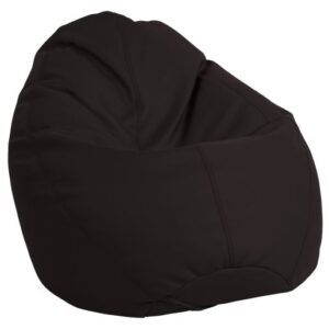 SoftScape Dew Drop Bean Bag - Black by Factory Direct Partners