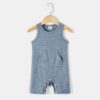 Solid 95% Cotton Slip Dress for Mom and Me