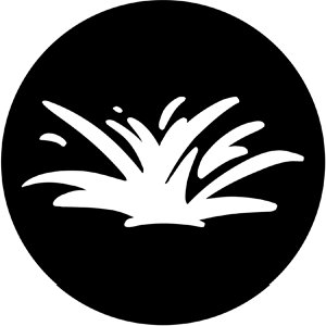 Splish - Stock Gobo for Gobo Light Projectors - Choose your size!