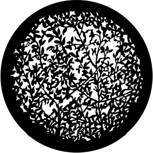 Spring Leaves - Stock Gobo for Gobo Light Projectors - Choose your size!