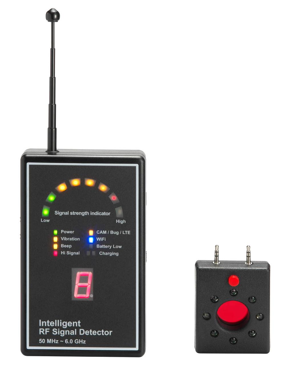 Spy Matrix® ProMax Extreme Bug Detector w/ Advanced LED Proximity Display Spy Matrix® ProMax Extreme Bug Detector w/ Advanced LED Proximity Display
