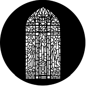 Stained Glass Complete - Stock Gobo for Gobo Light Projectors - Choose your size!