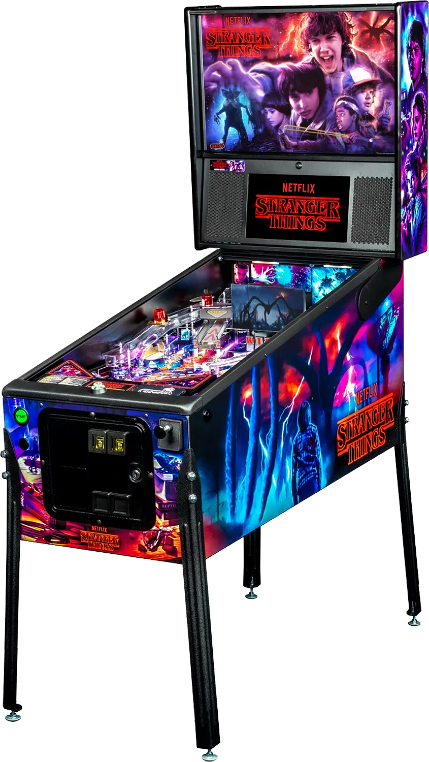 Stern Pinball Stranger Things Premium Edition Pinball Machine Stern Pinball Stranger Things Premium Edition Pinball Machine