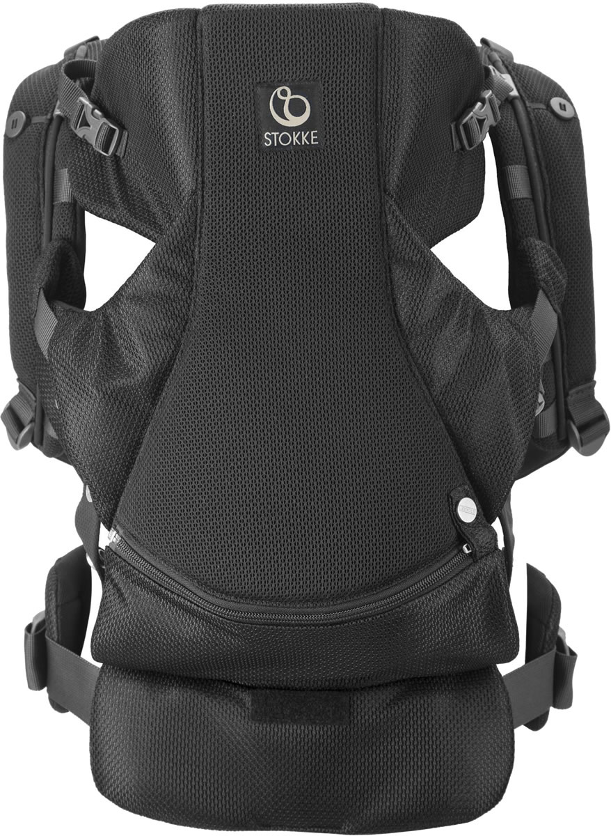 Stokke MyCarrier Front-Only Infant Carrier - Black Mesh Stokke MyCarrier Front-Only Infant Carrier - Black Mesh