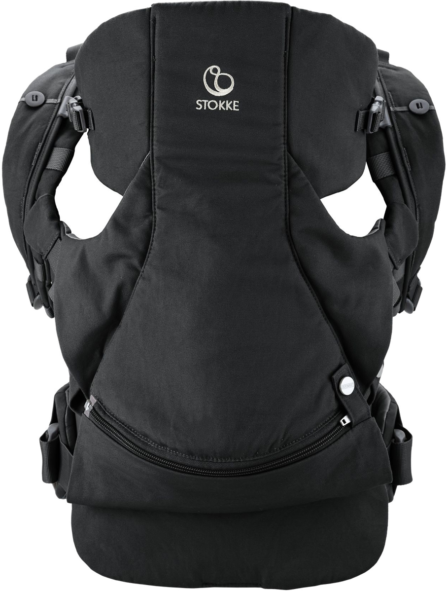 Stokke MyCarrier Front-Only Infant Carrier - Black Stokke MyCarrier Front-Only Infant Carrier - Black