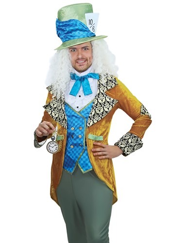 Storybook Men's Mad Hatter Costume Storybook Men's Mad Hatter Costume