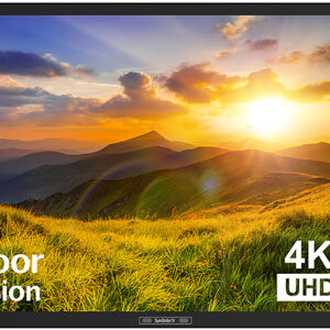 SunBrite 43" Black Signature 2 Series 4K Ultra HDR Partial Sun Outdoor HDTV