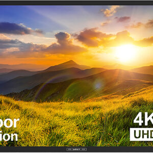 SunBrite 55" Black Signature 2 Series 4K Ultra HDR Partial Sun Outdoor HDTV