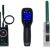 TSCM Professional Investigation Bug Sweep Kit (Includes Wide Spectrum RF Detector, Magnetic Field Detector, IR Imaging Camera, C