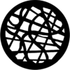 Tangle - Stock Gobo for Gobo Light Projectors - Choose your size!
