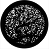 Thornery A - Stock Gobo for Gobo Light Projectors - Choose your size!