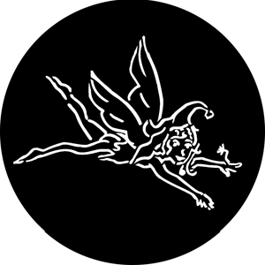 Tinkerbell - Stock Gobo for Gobo Light Projectors - Choose your size!