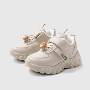 Toddler/Kids Girl/Boy Solid Hyper-Tactile 3D Bear Sports Shoes