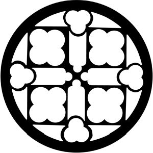 Tracery - Stock Gobo for Gobo Light Projectors - Choose your size!