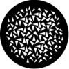 Triangles (Small) - Stock Gobo for Gobo Light Projectors - Choose your size!