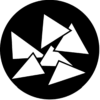 Triangles - Stock Gobo for Gobo Light Projectors - Choose your size!