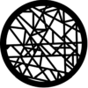 Trusswork 2 - Stock Gobo for Gobo Light Projectors - Choose your size!