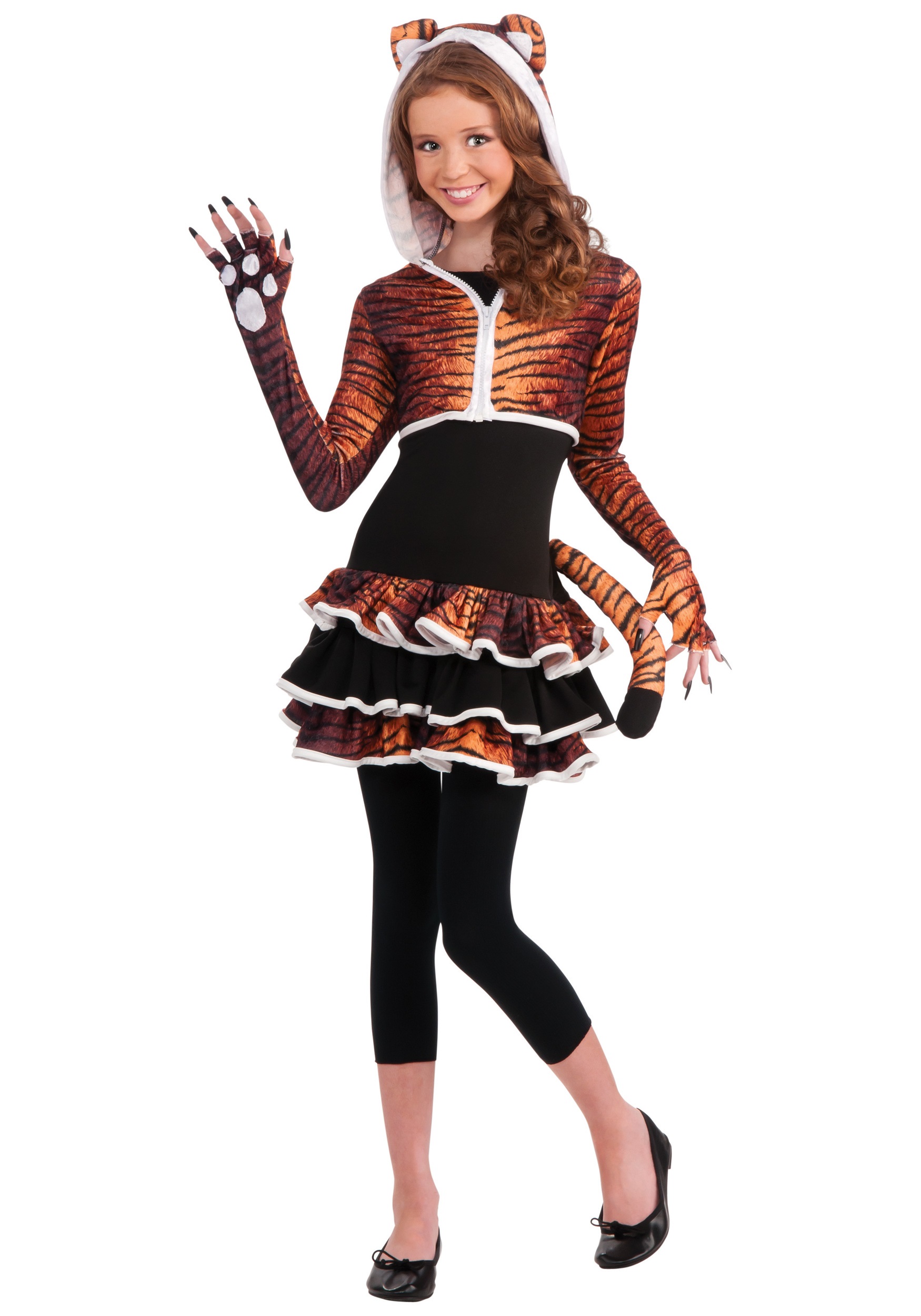 Tween Tigress Costume | Teen Halloween Costume Tween Tigress Costume | Teen Halloween Costume