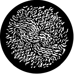 Twist - Stock Gobo for Gobo Light Projectors - Choose your size!