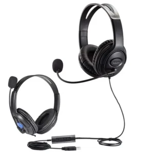 USB Computer Headset Wired Headphone With Microphone Comfortable With Mute Modern For Online Conference Class Accessories