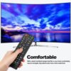 Universal DVB-T2 Set-Top Box Remote Control Wireless Smart Television STB Controller Replacement for HDTV Smart TV Box Black