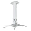 Universal Projector Ceiling Mount - White