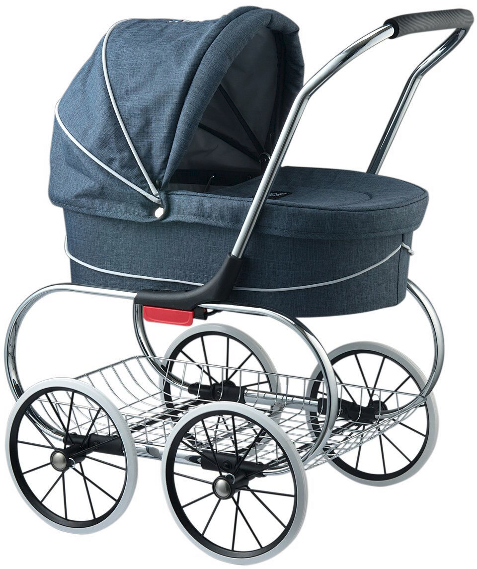 Valco Princess Tailormade Doll Stroller - Denim Blue Valco Princess Tailormade Doll Stroller - Denim Blue