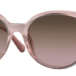 Versace VE4404 Phantos Sunglasses, Transparent Pink Frames, 60mm